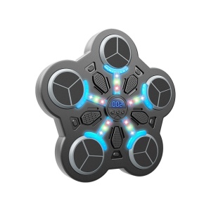 Jucarie Interactiva de Box pentru Copii, Tinta Electronica Inteligenta, 5 Zone de Lovire, Bluetooth, Muzica, Lumini LED, Efecte Sonore, Manusi Incluse - Img 6