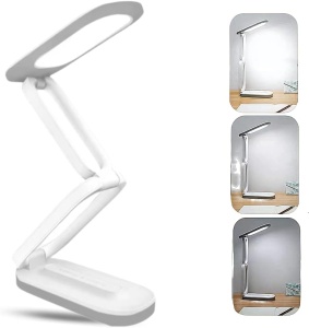 Lampa de birou LED, Cablu USB, Putere 5W, 3 moduri de iluminare, Alb - Img 6