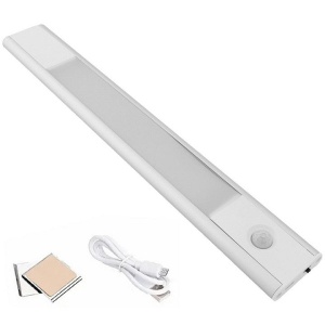 Lampa LED cu senzor de miscare - Lungime 50 cm - Lumina calda