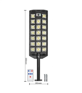 Lampa solara stradala W7102B-7 - Protectie IP65 - Senzor de miscare si telecomanda - Img 3