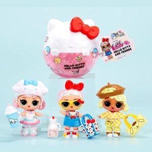 LOL Surprise Love Hello Kitty si prietenele, cu accesorii incluse - Img 5