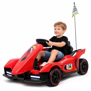Masina de drift electrica pentru copii 3 ani+, Telecomanda, Viteza maxima 8 km/h
