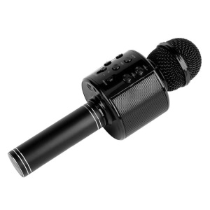 Microfon Bluetooth pentru Karaoke, Negru - Img 2