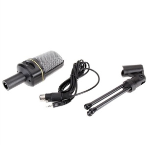 Microfon profesional cu mini trepied inregistrare vocala si pentru karaoke - Img 3