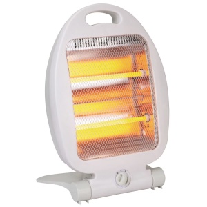 Mini aeroterma RAF-1190, Putere 800W, Termostat, 2 Trepte de Viteza si Maner, Dimensiune 38x25x9cm