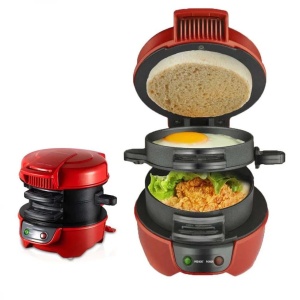 Mini aparat de facut burgeri RAF R666, Putere 600W
