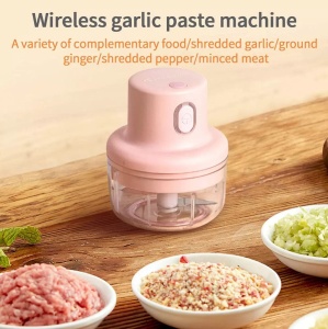 Mini tocator electric pentru alimente, Putere 45W, Capacitate 250 ml, Incarcare USB - Img 2