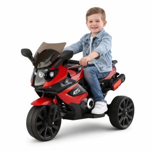 Motocicleta electrica pentru copii 6V, 12W, Muzica MP3, Fata/Marsarier, 4.2 km/h, 3-8 ani
