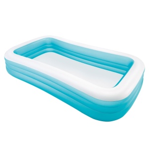 Piscina dreptunghiulara Intex, Dimensiune 305 x 183 cm, Bleu - Img 2