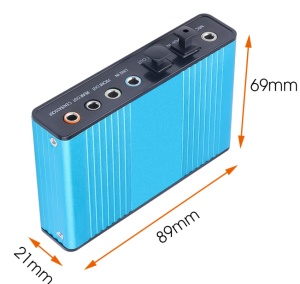 Placa externa de sunet, Inregistrare si redare audio la 16 biti, Alimentare prin USB 2.0, Functionare Plug&Play fara drivere aditionale - Img 7