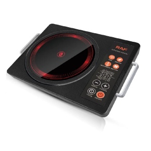Plita electrica RAF R.8046 cu incalzire radianta infrarosu si control tactil, Putere 3500W - Img 1