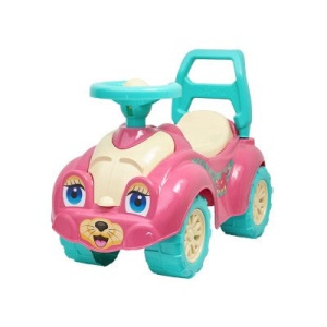 Premergator pentru copii 1 an+, Ride-on, masinuta vesela, cu claxon, pisica - Img 1