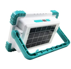 Proiector solar COBA CB F188 putere 100W si 188 LED, Alb cu albastru - Img 2