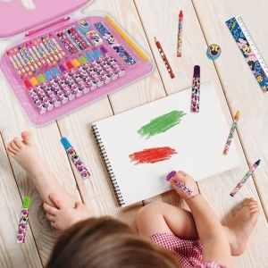 Servietă Creativă Minnie, cu 34 de Accesorii, 3ani+, 33x2x25cm - Img 3