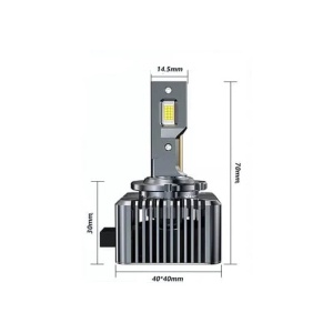 Set 2 becuri D1S LED BGR10, Canbus, conversie Xenon LED, 6500K, 10000LM - Img 3