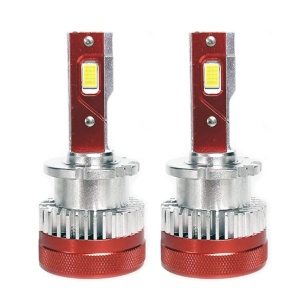 Set 2 becuri LED D2S / D2R Canbus, 90W, 5600Lm, 10000K, lumina alb-albastra rece - Img 3