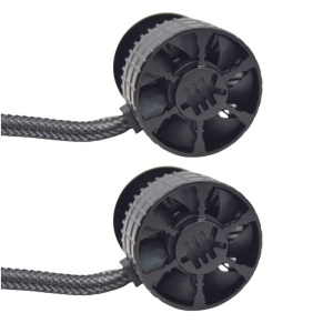 Set 2 becuri LED H7 V88S Canbus, cu putere 380W, 18000Lm, 6000K, lumina alba-rece - Img 3