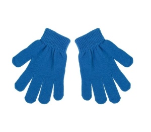 Set caciula, manusi si fular, Model Sonic, Captuseala fleece, 3 piese, 8 ani, Albastru - Img 4