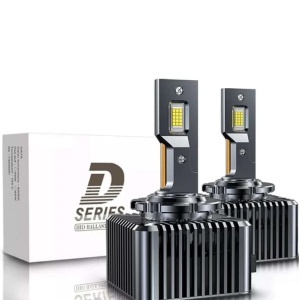 Set cu 2 becuri auto LED tip D1S, Putere 70W, 10000LM, 6500K