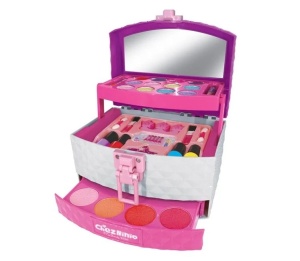 Set de joaca pentru copii valiza cu cosmetice, 20 de cosmetice, 3ani+