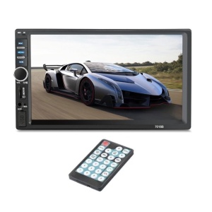 Sistem Media Auto MP5 cu Ecran Touch HD de 7", 7018B, Bluetooth, Telecomanda, Negru - Img 2