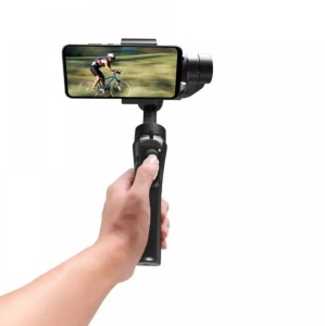 Stabilizator imagine pentru telefon, 60-86mm, Gimbal cu 3 axe, negru - Img 2