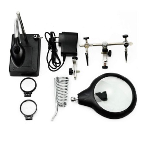 Stand de lipit Andowl GJ5 cu lupa si lampa LED - Img 6