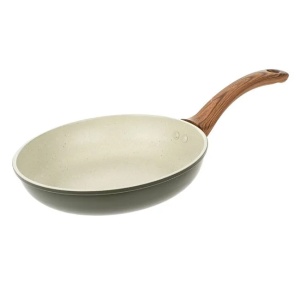 Tigaie antiaderenta, cu strat triplu de acoperire, diametru 24cm, verde - Img 3