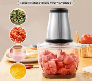Tocator electric pentru carne si legume - Putere 850W - Capacitate 2L - Img 6