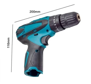 Trusa cu surubelnita electrica fara fir, 2 acumulatori 12V, 24 de accesorii incluse - Img 5