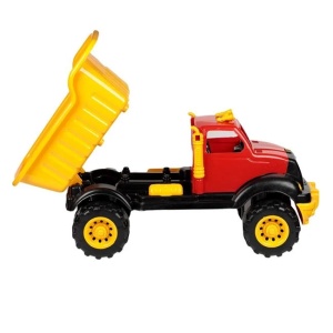 Vehicul de santier, camion basculanta, dimensiune 56cm, multicolor - Img 1