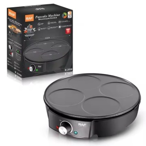 Aparat electric pentru preparat micul dejun RAF R2508, Putere 1200 W, Diametru 30 cm - Img 3