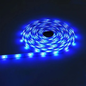 Banda led, autocolanta, cu telecomanda, lungime 3m, multicolor - Img 4