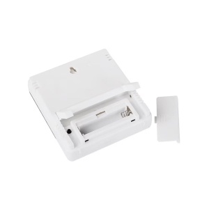 Ceas, Termometru si Higrometru HTC 1, 3 in 1, Temperatura, Statie Meteo, Umiditate, Ceas, Alarma, Alb - Img 4