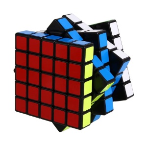 Cubul Rubik, 5x5, din plastic, pentru copii 6 ani+, 6.2x6.2 cm, multicolor - Img 5