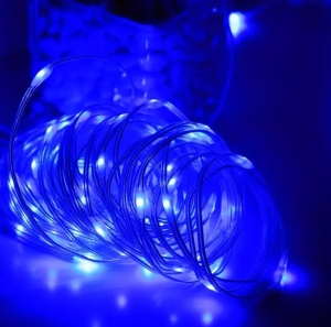 Instalatie LED Liniara, pentru Craciun, 240 LED-uri, 30m, Exterior-Interior, IP44, Jocuri de Lumini, 4 Culori - Img 4