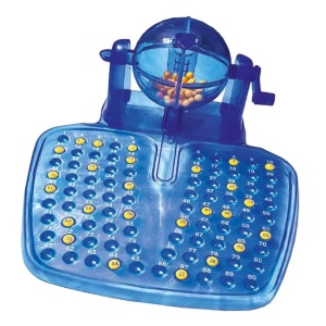 Joc de societate Bingo, include 90 bile numerotate, 48 carti bingo si 120 de fise - Img 2