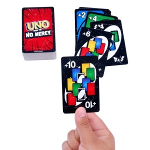 Joc de societate Uno No Mercy, varsta 7+ ani, dimensiune 9x4x12cm, multicolor - Img 2