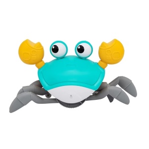 Jucarie interactiva crab pentru copii 18 luni+