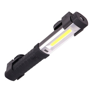 Lampa Magnetica LED Lumina Frontala si Laterala, portabila, reincarcabila USB - Img 1