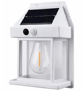 Lampa solara de perete LED cu senzor de miscare fara fir 3W Coba, lumina decorativa - Img 6
