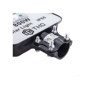 Lampa solara stradala, putere 800W, cu telecomanda, IP66, senzor lumina si miscare, gri-negru - Img 8