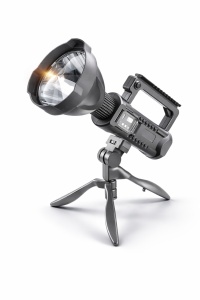 Lanterna profesionala LED cu acumulator, Incarcare USB, Raza de actiune 1000m, 4 moduri de iluminare