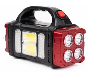 Lanterna solara pentru camping HB-2678, Incarcare solara sau USB, Functie de baterie externa, 4 moduri de lumina