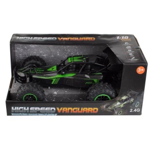 Masina cu Telecomanda Vanguard Negru Verde 1:10 / 2.4GHz - Img 3