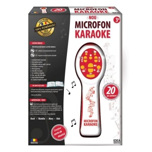 Microfon Karaoke cu carte educativa si CD – Primele lectii de muzica pentru copii - Img 3