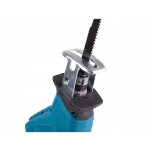 Mini fierastrau alternativ fara fir, 250W, 3000 rpm, 2 x Acumulator 3Ah, 4 Panze 15-20 cm, cu valiza, 33x18x11.5 cm, Albastru - Img 6