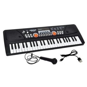 Orga electronica cu 49 de taste pentru copii 2 ani+, BF-530C4, 49 clape, cu microfon