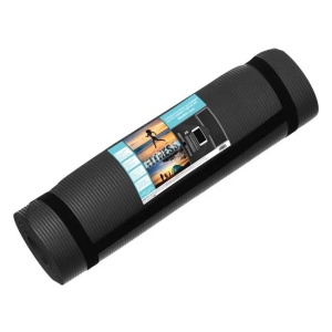 Saltea din spuma pentru yoga, fitness, aerobic - Dimensiune 180x60x1.5cm - Negru - Img 3