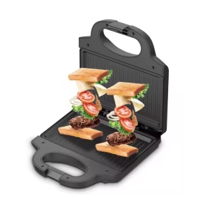 Sandwich maker si grill 2 in 1 RAF R547T, Putere 850 W, Placi antiaderente - Img 2